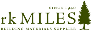 "Since 1940, rk Miles, Building Materials Supplier"