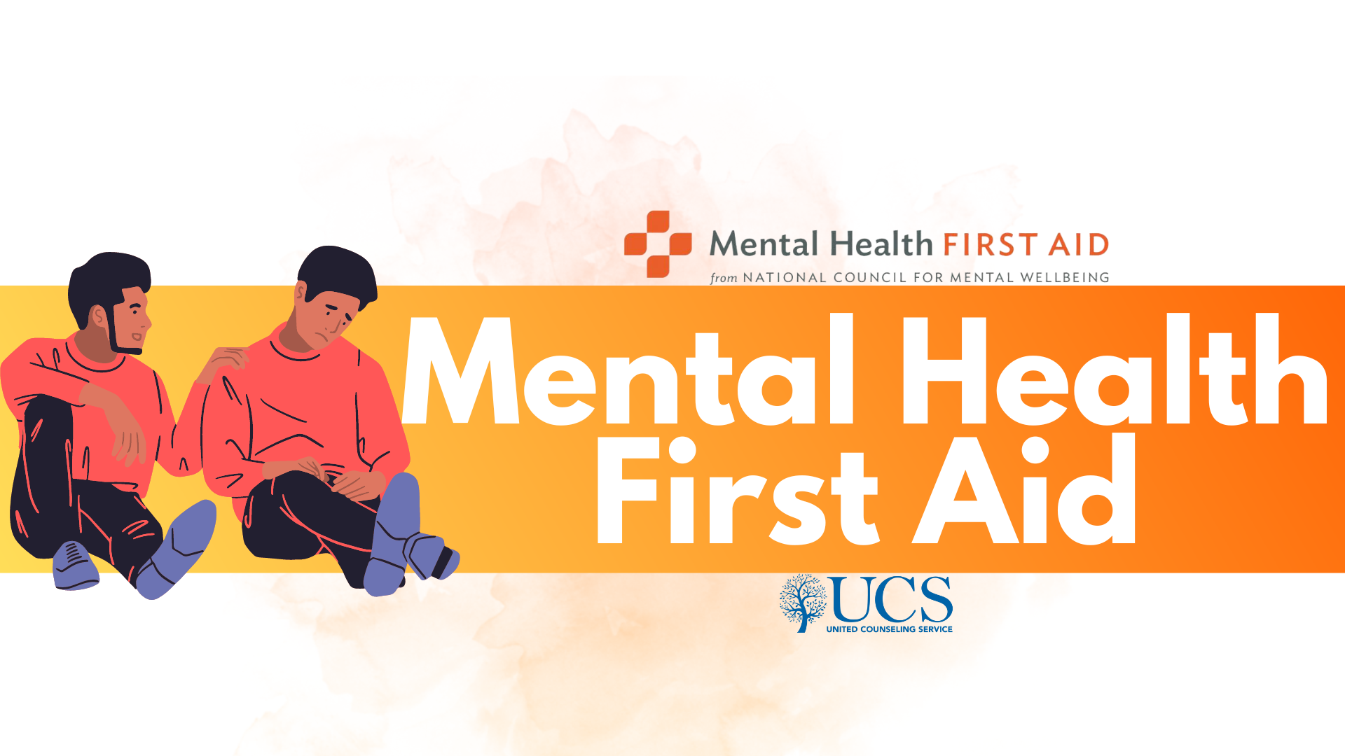 Mental Health First Aid Training Event Banner