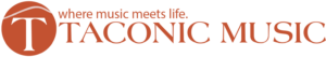 Logo for Taconic Music-where music meets life