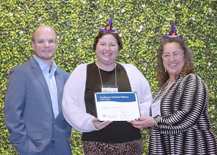 UCS wins 2025 Vermont Governor’s Excellence in Worksite Wellness Gold Level Award