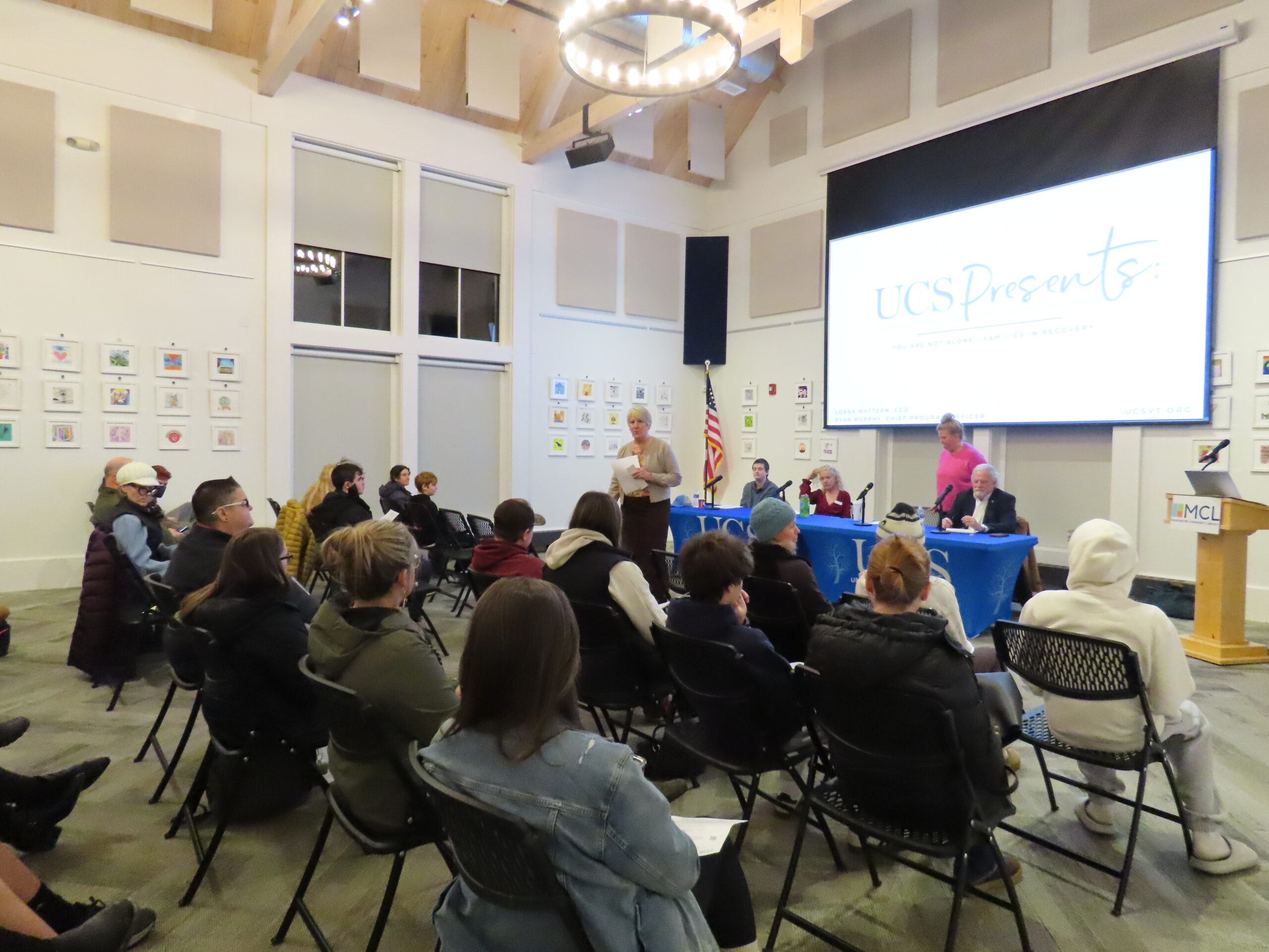 Thank you for joining us at ‘UCS Presents: Families in Recovery’ at the MCL