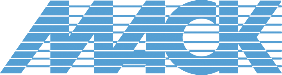 blue logo reads 'MACK'